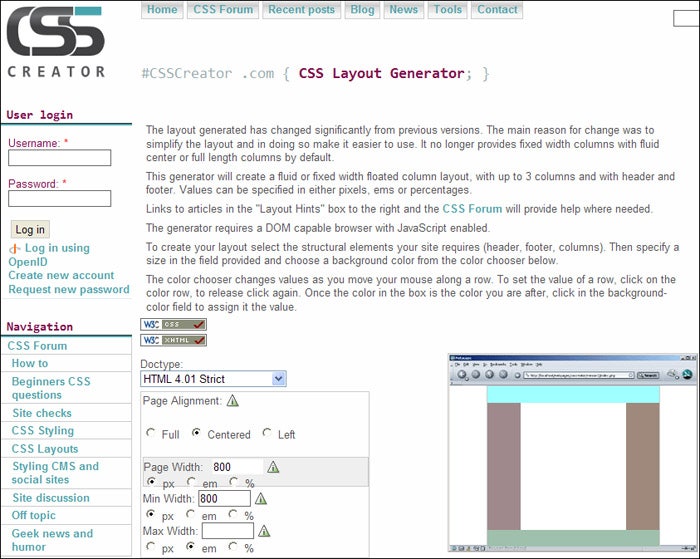 CSS Layout Generator, CSS 레이아웃 생성기 : 네이버 블로그