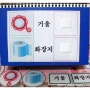 엄마표 교구-탁상달력으로 만든 휘리릭 한글놀이 단어장..^^