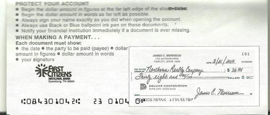 Bank Check - How to Write a Check : 네이버 블로그