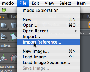 The modo Interface & Application (6) File In_Out (New,Open,OpenRecent ...