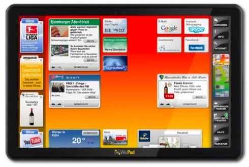 위패드(WePad) 인터페이스 공개 : iPad vs WePad, 과연 누가 최종승자가 될지? - 트렌드닷컴 : 네이버 블로그