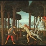'무서운 그림'에 실린 [산드로 보티첼리(1444~1510) - '나스타조 델리 오네스티의 이야기']