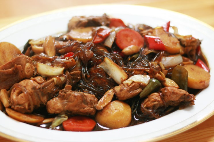 [안동찜닭] 행복한미정씨표 안동찜닭 2인분 만들기/ 안동찜닭만드는법 : 네이버 블로그