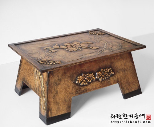 고색한지공예 사각상 (사각찻상) : 네이버 블로그