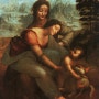 레오나르도 다빈치(Leonardo da Vinci) 성 안나와 마리아와 아기예수