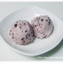 빙수용 단팥으로 만든 단팥 아이스크림