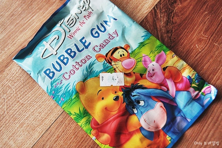 [일본과자/필리핀과자] Disney BUBBLE GUM (디즈니 버블껌 솜사탕) + meiji LUCKY STICK ( 메이지 ...