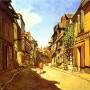 Claude Monet / 클로드 모네 - La Rue de la Bavolle in Honfleur -1864