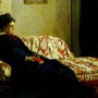 클로드 모네 / Claude Monet - Meditation,Mme. Monet on a Sofa. 1870-1871