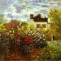 Claude Monet / 클로드 모네 - Monet's Garden at Argenteuil -1873