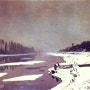 클로드 모네 / Claude Monet - Ice on the Seine near Bougival -1867
