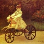 Claude Monet / 클로드 모네 - Monet on a Mechanical Horse -1872