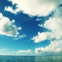 괌의 하늘