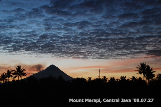 인도네시아 족자카르타 메라피 화산(Merapi)과 메르바부(Merbabu) : 네이버 블로그