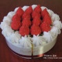 [펠트 자격증 심화과정 05] 딸기 생크림 케이크