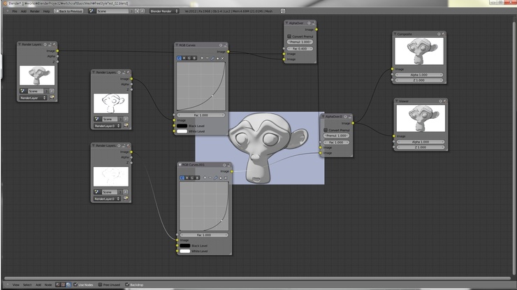 Blender freestyle rendering + realtime cell shading : 네이버 블로그