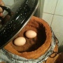 황토에서 구운 계란~