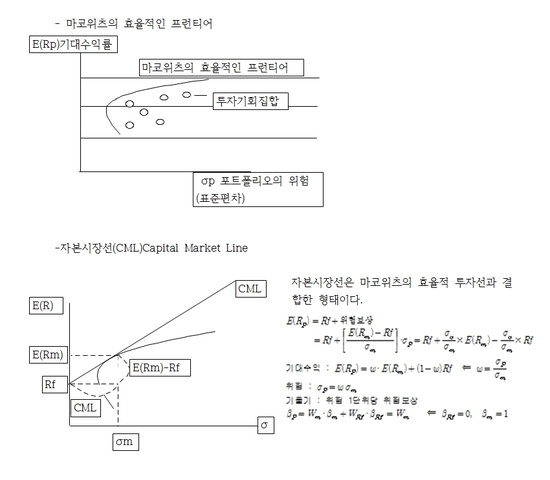 CML자본시장선,SML증권시장선 : 네이버 블로그
