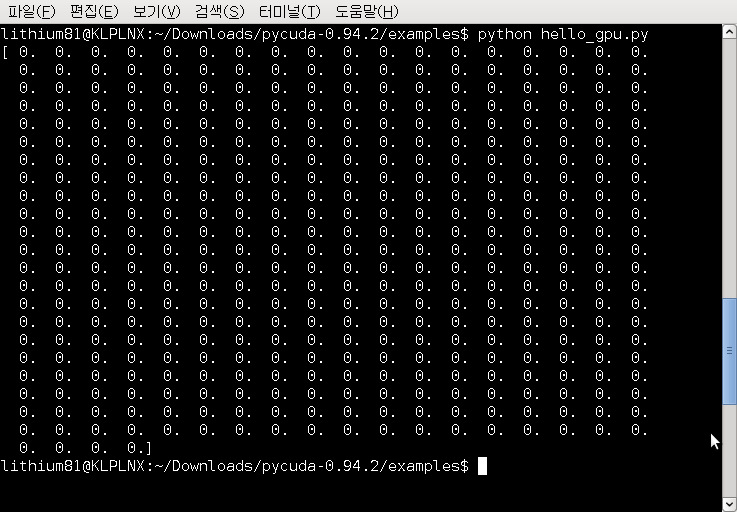 Pycuda examples shop