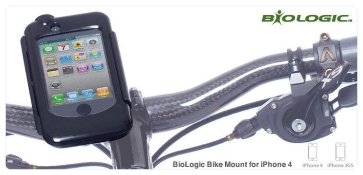 [아이폰악세사리] 아이폰4 자전거거치대 「BioLogic Bike Mount for iPhone 4」 : 네이버 블로그