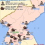북한, 각 지역별 군단 배치현황