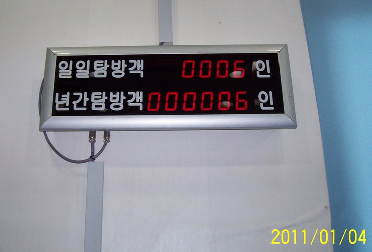 대형카운터표시기 : 네이버 블로그