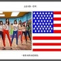 걸그룹 국가별 비교 (소녀시대 미국등..)