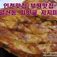 인천맛집/부평맛집 :: 일신동 녹두빈대떡이 맛있는 피맛골 지지미.