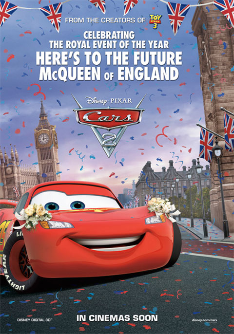 카 2 (Cars 2) 1장의 최신 포스터 / 애니메이션 속편 : 네이버 블로그
