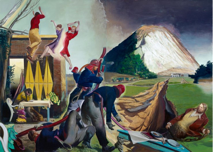 (현대미술 슈퍼스타 및 딜러 갤러리) 네오 라우흐(Neo Rauch) 에겐 아트 (Galerie EIGEN + ART ...