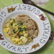 부담없는 아침식사로 좋은 '어묵 달걀덮밥'