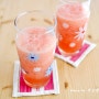 〈수박 에이드〉 맛없는 수박~ 시원한 음료로 만들어 드세요 : )