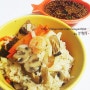 쿠쿠밥솥으로 만든 영양만점 버섯 새우 영양밥