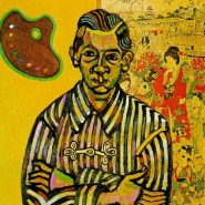 다비드의 명화이야기-초현실주의,미로(Joan Miro),E. C. 리카르트의 초상(Portrait of E.C. Ricart)