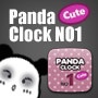 Panda Clock No1 Cute 설정