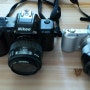 첫 카메라인 Nikon F401s와 현재 메인 카메라인 Sony NEX-C3