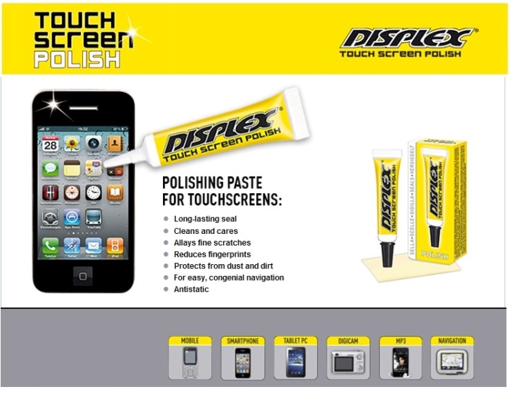 디스플렉스 터치스크린 폴리쉬(Displex Touch Screen Polish)-휴대폰 액정, 터치스크린, 스마트폰, MP3 ...