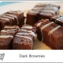 케이터링 메뉴 [ Dark Brownies ] 다크초컬릿 넣어 구운 부드러운 브라우니 케익
