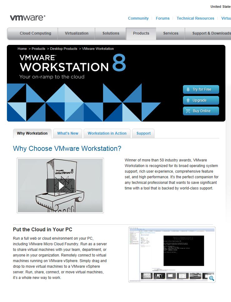 VMware Workstation 8.0 및 VMware player 4.0 등장 : 네이버 블로그