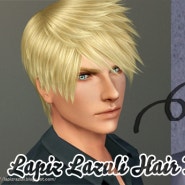 Lapiz Lazuli Hair Djinn - Sims2 Conversion
