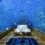 Underwater Bedroom _ Hotel Conrad Maldives Rangali Island Resort in Maldives