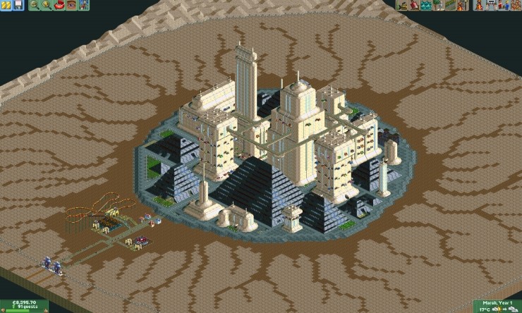 RCT2 시나리오 플레이 후기- Gemini City : 네이버 블로그