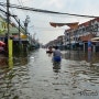 태국홍수/방콕홍수- 태국인인 올린 방콕외곽지역 홍수피해사진 10월 21일 현재