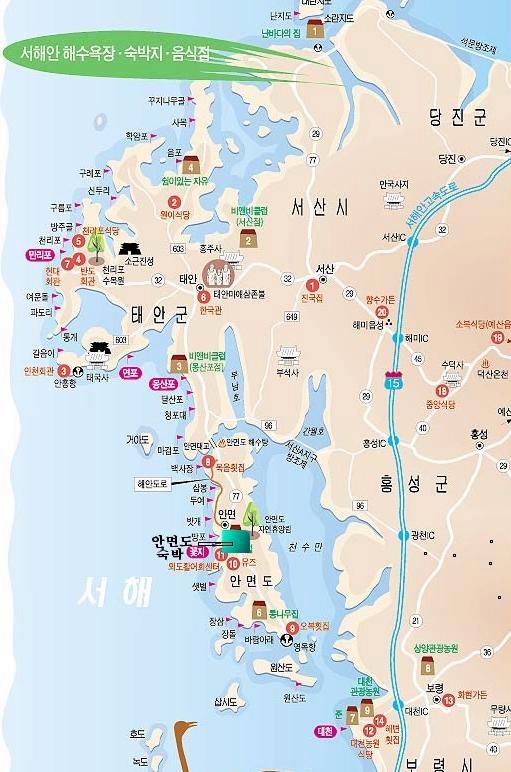 [여행지도] 서해 (Cylab) : 네이버 블로그