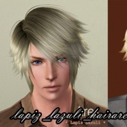 Lapiz Lazuli Hair Ares - Sims2 Conversion