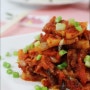 돼지고기 두부김치/요리사진