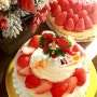 [홈베이킹/케이크]딸기생크림케이크+딸기타르트
