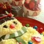 [홈베이킹/케이크] 눈사람케이크+샹티프레즈