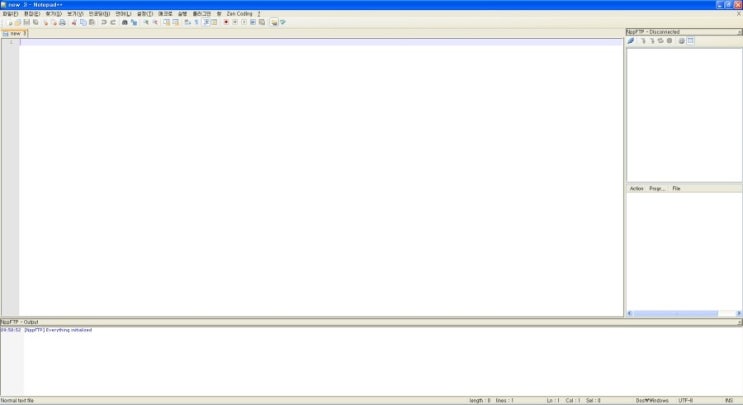 notepad++ : 네이버 블로그