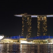 싱가포르 마리나샌즈베이 호텔 야경